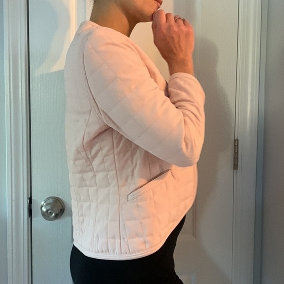 Wilfred Quilted open Jacket blazer, light Pink, Size S pocket’s slightly cropped - Picture 12 of 15